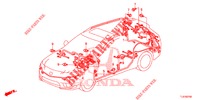 KABELBAUM (2) (LH) für Honda ACCORD TOURER DIESEL 2.2 LUXURY 5 Türen 6 gang-Schaltgetriebe 2015