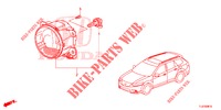 NEBELSCHEINWERFER  für Honda ACCORD TOURER DIESEL 2.2 LUXURY 5 Türen 6 gang-Schaltgetriebe 2015