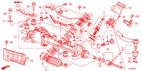 SERVOLENKGETRIEBE (EPS) (DIESEL) (LH) für Honda ACCORD TOURER DIESEL 2.2 LUXURY 5 Türen 6 gang-Schaltgetriebe 2015