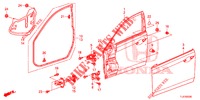 TUERTAFELN, VORNE(2D)  für Honda ACCORD TOURER DIESEL 2.2 LUXURY 5 Türen 6 gang-Schaltgetriebe 2015