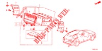 AUDIOEINHEIT (NAVIGATION) für Honda ACCORD TOURER DIESEL 2.2 LUXURY H 5 Türen 6 gang-Schaltgetriebe 2015