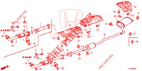 AUSPUFFROHR (DIESEL) für Honda ACCORD TOURER DIESEL 2.2 LUXURY H 5 Türen 6 gang-Schaltgetriebe 2015