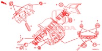 GUMMITUELLE (ARRIERE) für Honda ACCORD TOURER DIESEL 2.2 LUXURY H 5 Türen 6 gang-Schaltgetriebe 2015