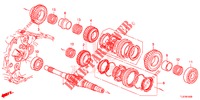 HAUPTWELLE (DIESEL) für Honda ACCORD TOURER DIESEL 2.2 LUXURY H 5 Türen 6 gang-Schaltgetriebe 2015