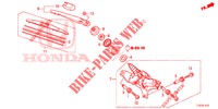 HECKSCHEIBENWISCHER  für Honda ACCORD TOURER DIESEL 2.2 LUXURY H 5 Türen 6 gang-Schaltgetriebe 2015
