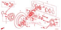 HINTERRADBREMSE (2) für Honda ACCORD TOURER DIESEL 2.2 LUXURY H 5 Türen 6 gang-Schaltgetriebe 2015