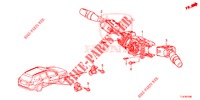 KOMBISCHALTER  für Honda ACCORD TOURER DIESEL 2.2 LUXURY H 5 Türen 6 gang-Schaltgetriebe 2015