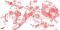 MOTORHALTERUNG (DIESEL) für Honda ACCORD TOURER DIESEL 2.2 LUXURY H 5 Türen 6 gang-Schaltgetriebe 2015