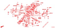 TURBOLADER SYSTEM (DIESEL) für Honda ACCORD TOURER DIESEL 2.2 LUXURY H 5 Türen 6 gang-Schaltgetriebe 2015