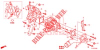 WIRBELSTEUERVENTIL (DIESEL) für Honda ACCORD TOURER DIESEL 2.2 LUXURY H 5 Türen 6 gang-Schaltgetriebe 2015