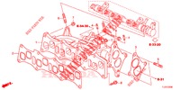 ANSAUGKRUEMMER (DIESEL) für Honda ACCORD TOURER DIESEL 2.2 S 5 Türen 6 gang-Schaltgetriebe 2015