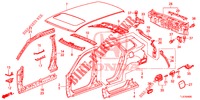 AUSSENBLECHE/TAFEL, HINTEN  für Honda ACCORD TOURER DIESEL 2.2 S 5 Türen 6 gang-Schaltgetriebe 2015