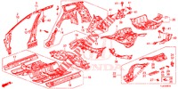 BODEN/INNENBLECHE  für Honda ACCORD TOURER DIESEL 2.2 S 5 Türen 6 gang-Schaltgetriebe 2015
