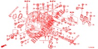 GETRIEBEGEHAEUSE (DIESEL) für Honda ACCORD TOURER DIESEL 2.2 S 5 Türen 6 gang-Schaltgetriebe 2015