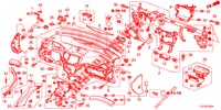 INSTRUMENTENBRETT, OBEN (LH) für Honda ACCORD TOURER DIESEL 2.2 S 5 Türen 6 gang-Schaltgetriebe 2015