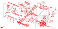 KRAFTSTOFF, SCHIENE/HOCHDRUCKPUMPE (DIESEL) für Honda ACCORD TOURER DIESEL 2.2 S 5 Türen 6 gang-Schaltgetriebe 2015