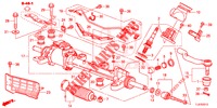 SERVOLENKGETRIEBE (EPS) (DIESEL) (LH) für Honda ACCORD TOURER DIESEL 2.2 S 5 Türen 6 gang-Schaltgetriebe 2015