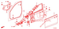 TUERTAFELN, VORNE(2D)  für Honda ACCORD TOURER DIESEL 2.2 S 5 Türen 6 gang-Schaltgetriebe 2015