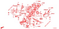 TURBOLADER SYSTEM (DIESEL) für Honda ACCORD TOURER DIESEL 2.2 S 5 Türen 6 gang-Schaltgetriebe 2015