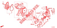 WASSERPUMPE/THERMOSTAT (DIESEL) für Honda ACCORD TOURER DIESEL 2.2 S 5 Türen 6 gang-Schaltgetriebe 2015