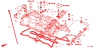 ZYLINDERKOPFDECKEL (DIESEL) für Honda ACCORD TOURER DIESEL 2.2 S 5 Türen 6 gang-Schaltgetriebe 2015