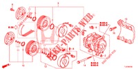 KLIMAANLAGE (COMPRESSEUR) (DIESEL) für Honda ACCORD TOURER DIESEL 2.2 S 5 Türen 5 gang automatikgetriebe 2015