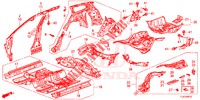 BODEN/INNENBLECHE  für Honda ACCORD TOURER DIESEL 2.2 SH 5 Türen 6 gang-Schaltgetriebe 2015