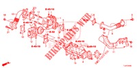 EGR STEUERVENTIL (DIESEL) für Honda ACCORD TOURER DIESEL 2.2 SH 5 Türen 6 gang-Schaltgetriebe 2015