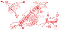 GUMMITUELLE (ARRIERE) für Honda ACCORD TOURER DIESEL 2.2 SH 5 Türen 6 gang-Schaltgetriebe 2015