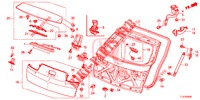 HECKKLAPPENPLATTE(2D)  für Honda ACCORD TOURER DIESEL 2.2 SH 5 Türen 6 gang-Schaltgetriebe 2015