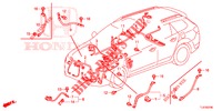 KABELBAUM (1) (LH) für Honda ACCORD TOURER DIESEL 2.2 SH 5 Türen 6 gang-Schaltgetriebe 2015