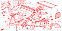 SEITENWANDVERKLEIDUNG(2D)  für Honda ACCORD TOURER DIESEL 2.2 SH 5 Türen 6 gang-Schaltgetriebe 2015