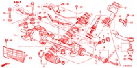 SERVOLENKGETRIEBE (EPS) (DIESEL) (LH) für Honda ACCORD TOURER DIESEL 2.2 SH 5 Türen 6 gang-Schaltgetriebe 2015
