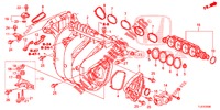 ANSAUGKRUEMMER (2.0L) für Honda ACCORD TOURER 2.0 COMFORT 5 Türen 6 gang-Schaltgetriebe 2014