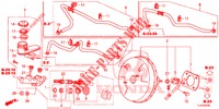 HAUPTBREMSZYLINDER/MASTER POWER (LH) für Honda ACCORD TOURER 2.0 COMFORT 5 Türen 6 gang-Schaltgetriebe 2014