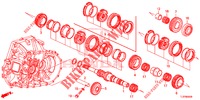HAUPTWELLE  für Honda ACCORD TOURER 2.0 COMFORT 5 Türen 6 gang-Schaltgetriebe 2014