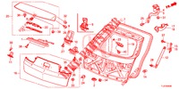HECKKLAPPENPLATTE(2D)  für Honda ACCORD TOURER 2.0 COMFORT 5 Türen 6 gang-Schaltgetriebe 2014