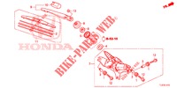 HECKSCHEIBENWISCHER  für Honda ACCORD TOURER 2.0 COMFORT 5 Türen 6 gang-Schaltgetriebe 2014