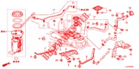 KRAFTSTOFFTANK  für Honda ACCORD TOURER 2.0 COMFORT 5 Türen 6 gang-Schaltgetriebe 2014
