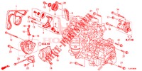LICHTMASCHINENHALTERUNG/SPANNVORRICHTUNG (2.0L) für Honda ACCORD TOURER 2.0 COMFORT 5 Türen 6 gang-Schaltgetriebe 2014