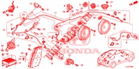 RADIOANTENNE/LAUTSPRECHER (LH) für Honda ACCORD TOURER 2.0 COMFORT 5 Türen 6 gang-Schaltgetriebe 2014