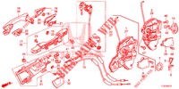 TUERSCHLOESSER, VORNE/AEUSSERER GRIFF  für Honda ACCORD TOURER 2.0 COMFORT 5 Türen 6 gang-Schaltgetriebe 2014