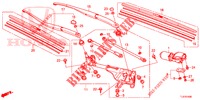 WINDSCHUTZSCHEIBENWISCHER (LH) für Honda ACCORD TOURER 2.0 COMFORT 5 Türen 6 gang-Schaltgetriebe 2014
