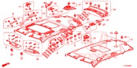 DACHVERKLEIDUNG  für Honda ACCORD TOURER 2.0 ELEGANCE 5 Türen 6 gang-Schaltgetriebe 2014