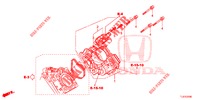 DROSSELKLAPPENGEHAEUSE (2.0L) für Honda ACCORD TOURER 2.0 ELEGANCE 5 Türen 6 gang-Schaltgetriebe 2014