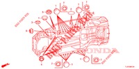 GUMMITUELLE (INFERIEUR) für Honda ACCORD TOURER 2.0 ELEGANCE 5 Türen 6 gang-Schaltgetriebe 2014