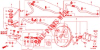 HAUPTBREMSZYLINDER/MASTER POWER (LH) für Honda ACCORD TOURER 2.0 ELEGANCE 5 Türen 6 gang-Schaltgetriebe 2014