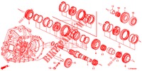 HAUPTWELLE  für Honda ACCORD TOURER 2.0 ELEGANCE 5 Türen 6 gang-Schaltgetriebe 2014