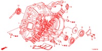 KUPPLUNGSGEHAEUSE  für Honda ACCORD TOURER 2.0 ELEGANCE 5 Türen 6 gang-Schaltgetriebe 2014