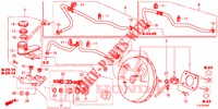 HAUPTBREMSZYLINDER/MASTER POWER (LH) für Honda ACCORD TOURER 2.0 ELEGANCE 5 Türen 5 gang automatikgetriebe 2014